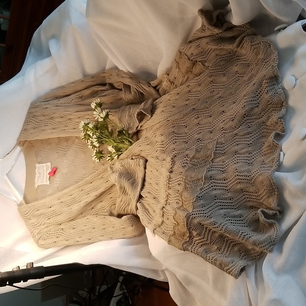 Marilu (Made in Italy) Cotton Designer Sweater, S/M, $35